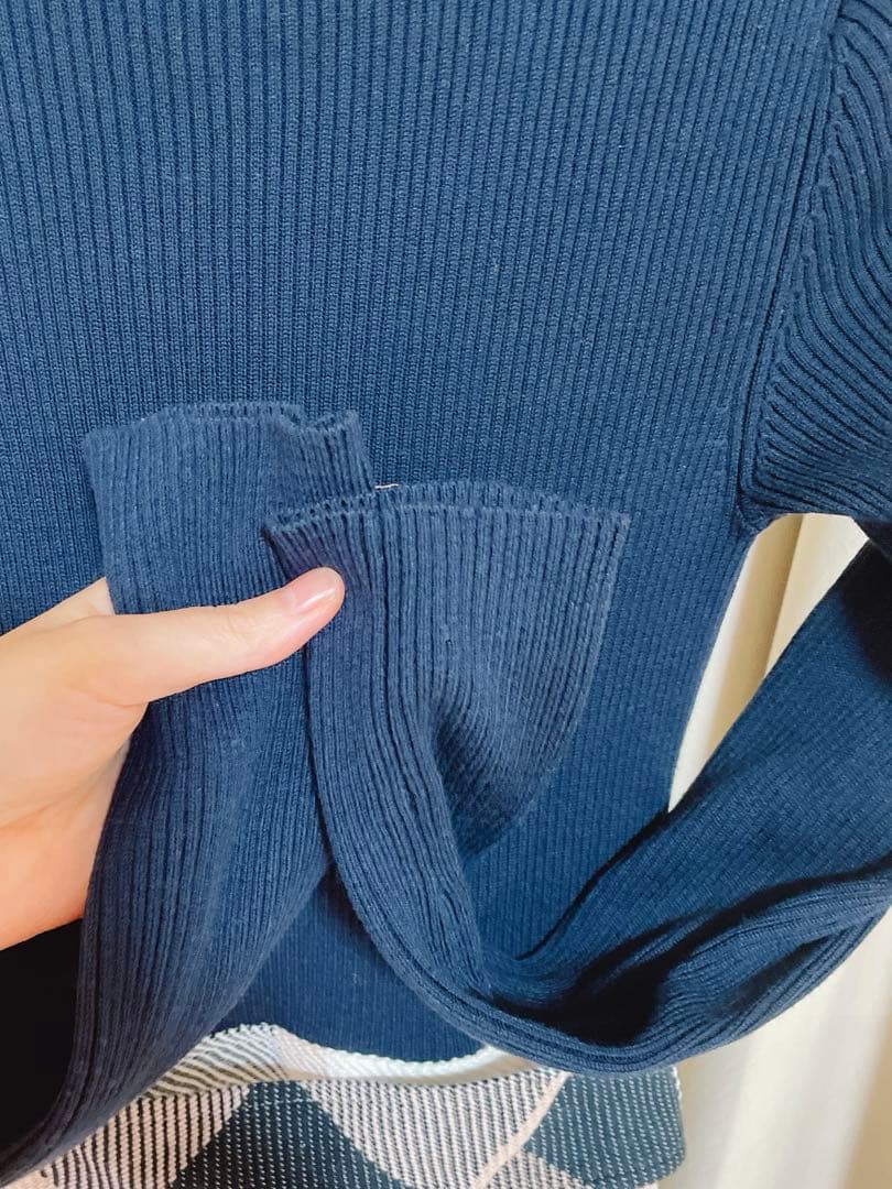 ブルーレーベル　クレストブリッジ ドッキングワンピース チェック柄ピンク38 M