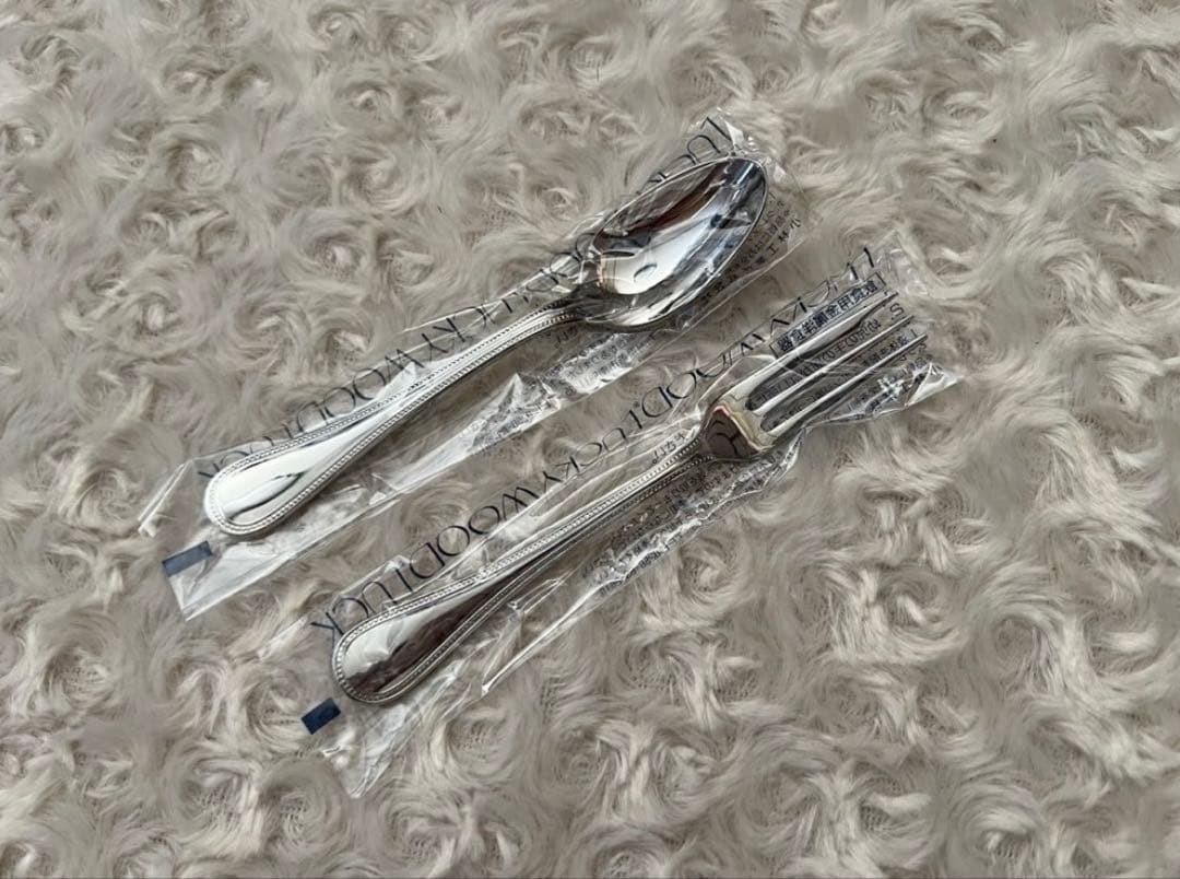 ラッキーウッド カトラリーセット　フレンチアクセント　ディナーセット　30本