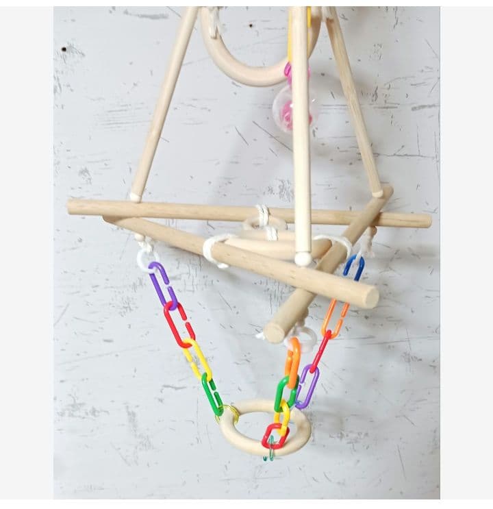 4　バードアスレチック　ブランコ　インコ　バードトイ　止まり木