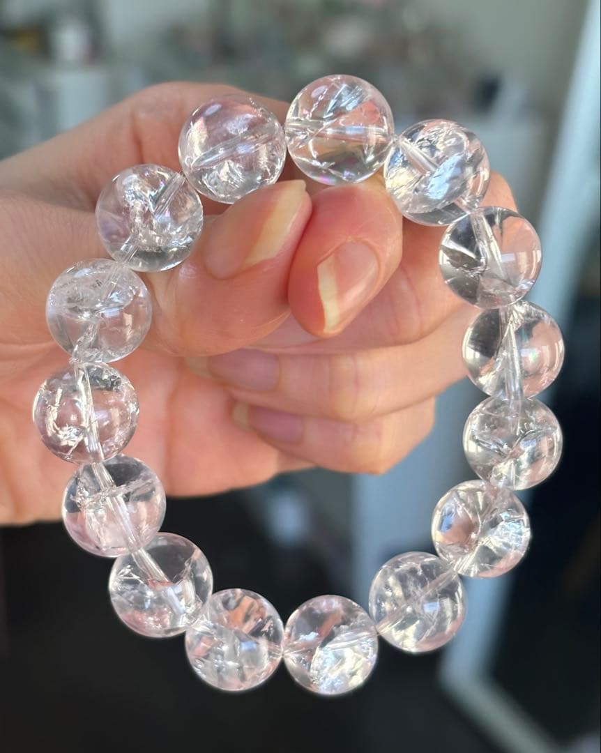 空海 天翔✧︎プロフお読みください✧︎様　最高品質　ピンクアゼツライト　ブレスレット