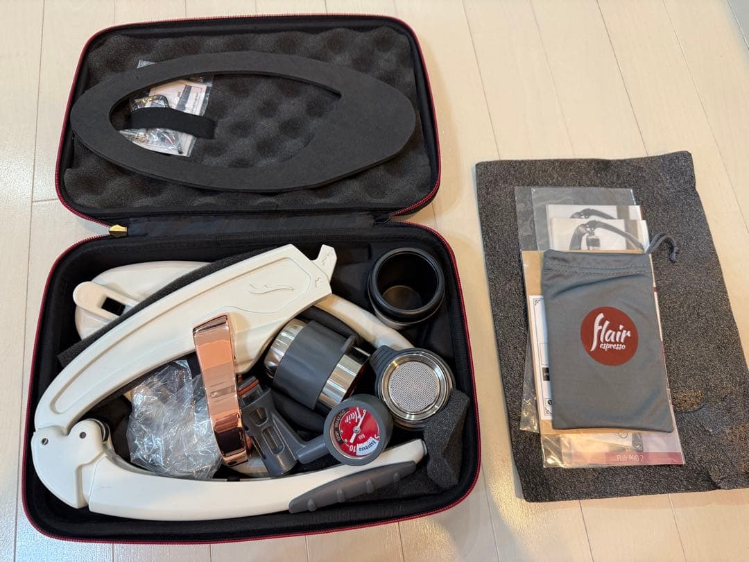 Flair Espresso PRO 2 白 + ディストリビューターおまけ