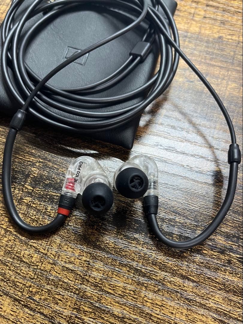 ゼンハイザー SENNHEISER IE 100 PRO イヤホン　クリア
