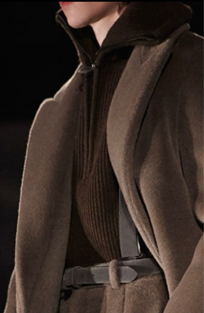 17aw acne studios ハーフジップ ニット　ドライバーズニット