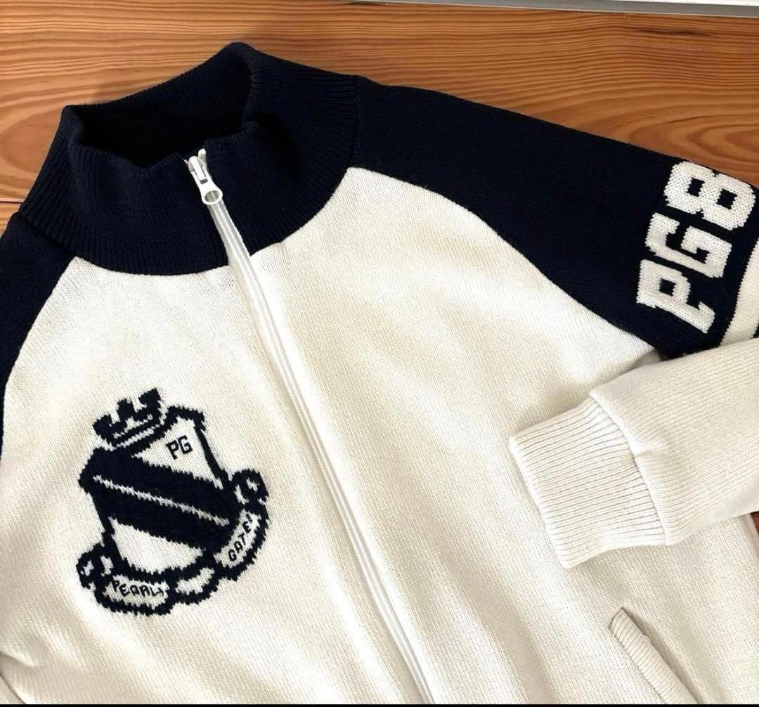 PEARLY GATES パーリーゲイツ ニットフルジップパーカー　0