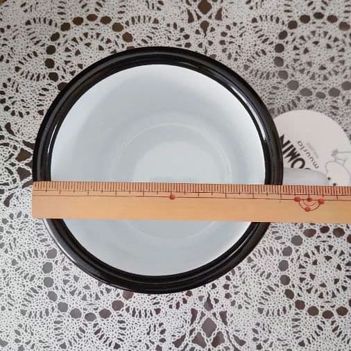 新品　ムーミン ホーローマグ　370ml　ムーミンママ