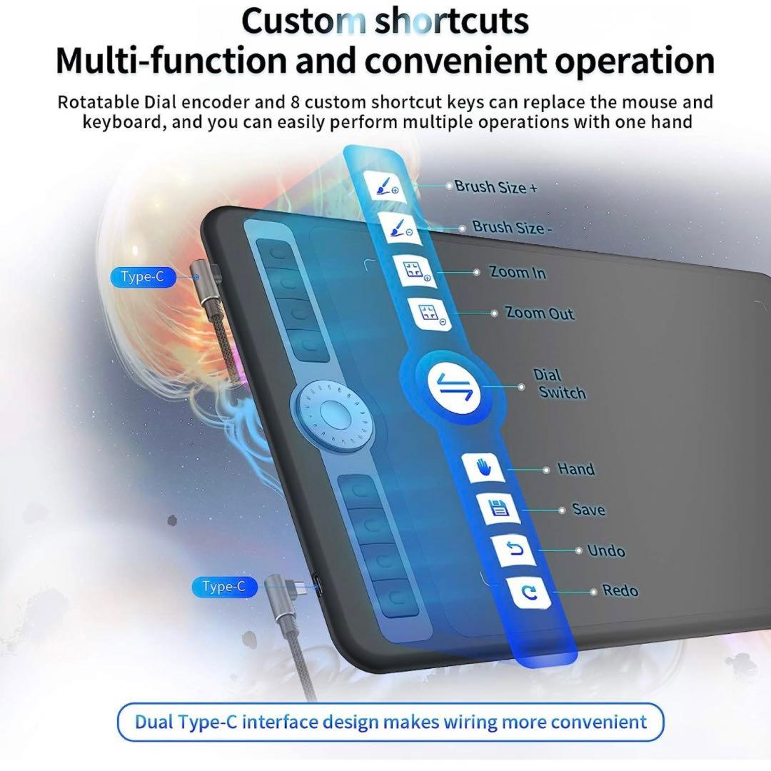売り切り価格❣️タブレット BOSTO グラフィックタブレット ペンタブレット