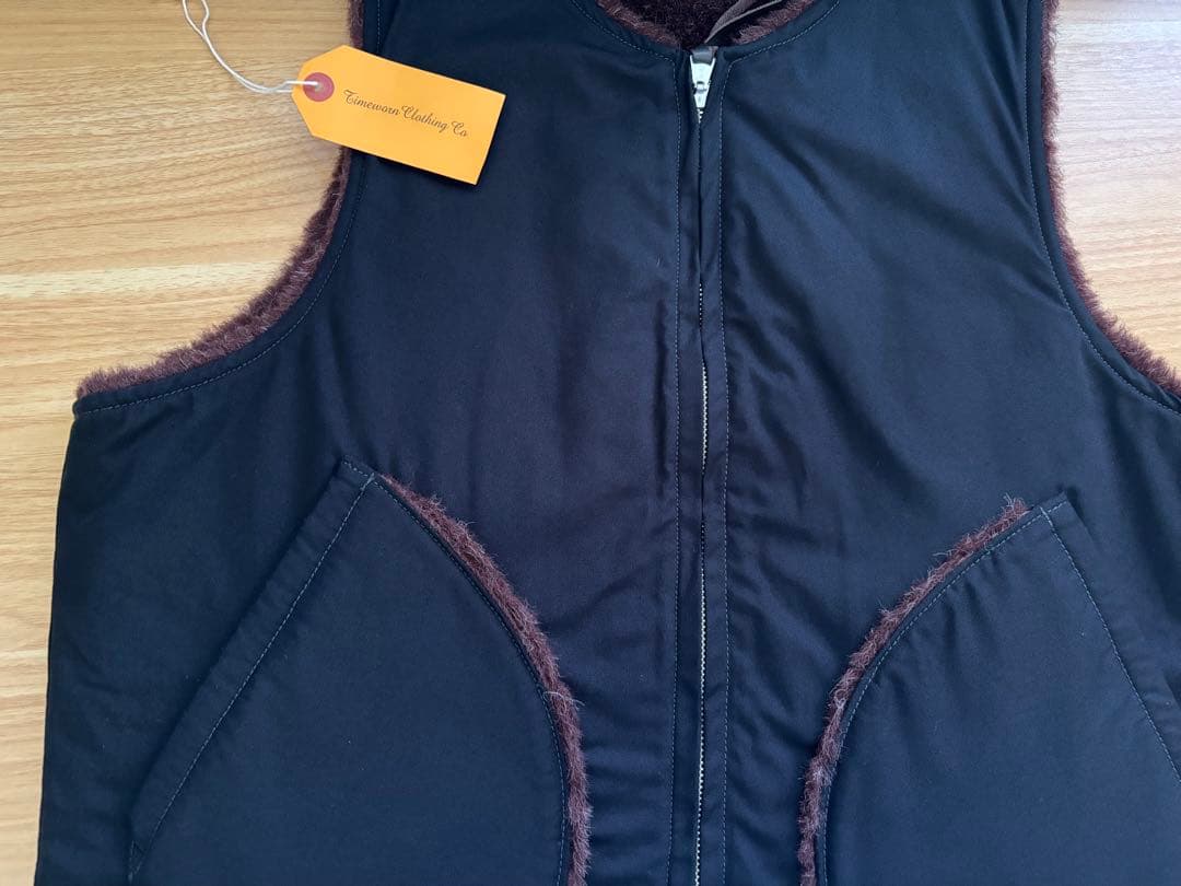 トップス Atlast&Co FIELD ZIP-UP VEST size42