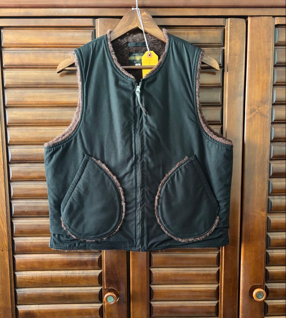 トップス Atlast&Co FIELD ZIP-UP VEST size42