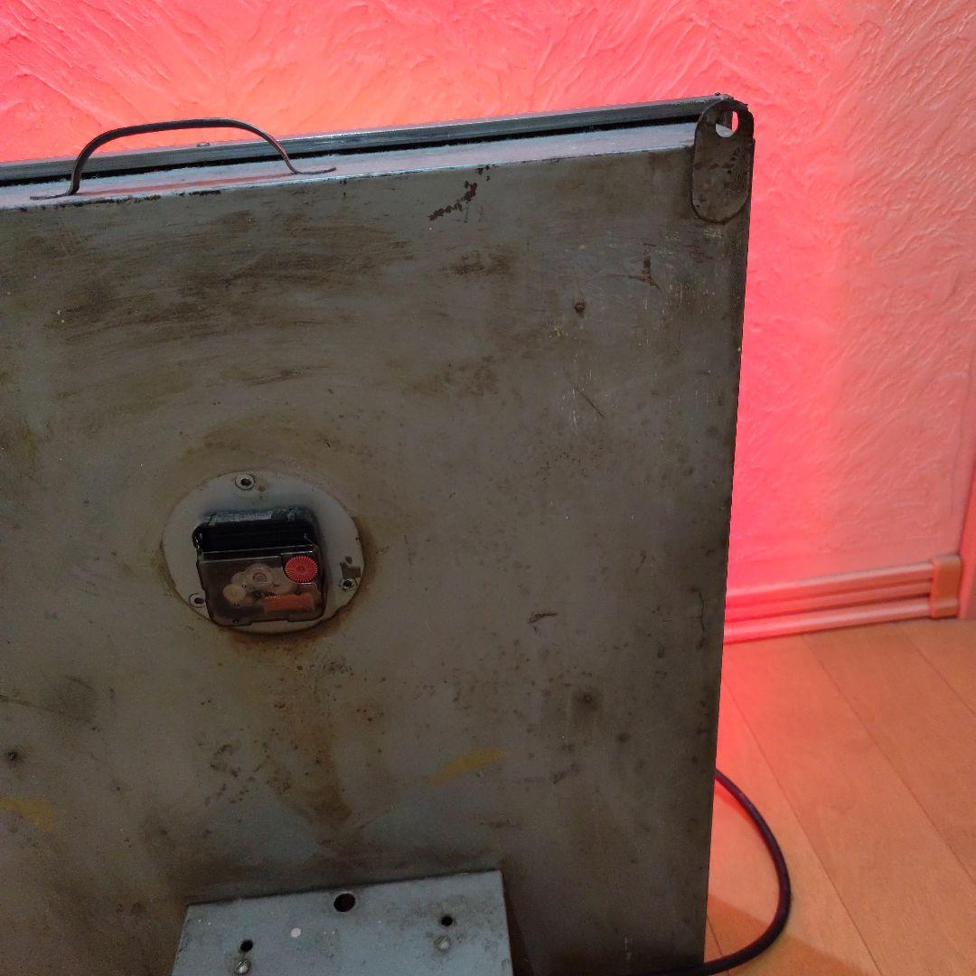 1930's/40's アールデコ レッド ネオン クロック