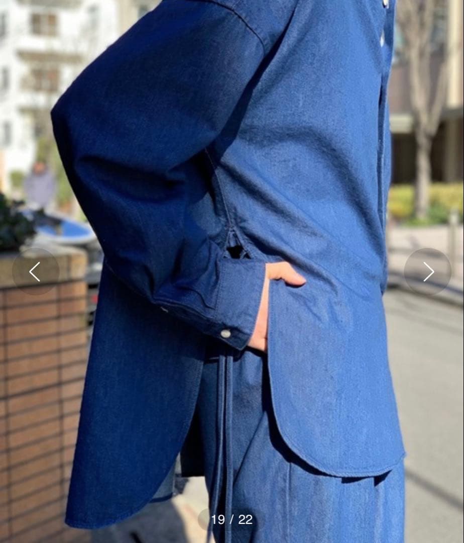 j*_様 Toironier マオカラー　デニムセットアップ