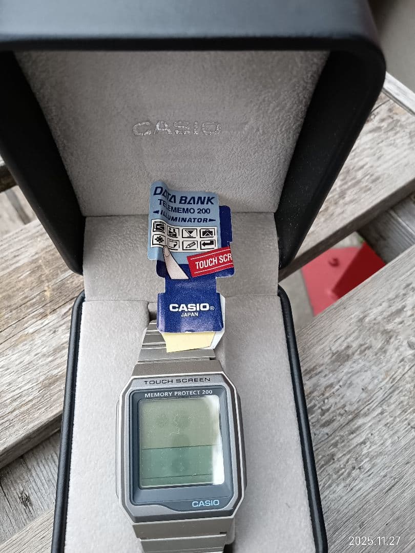 CASIO タッチスクリーン メモリープロテクト200　電池切れ