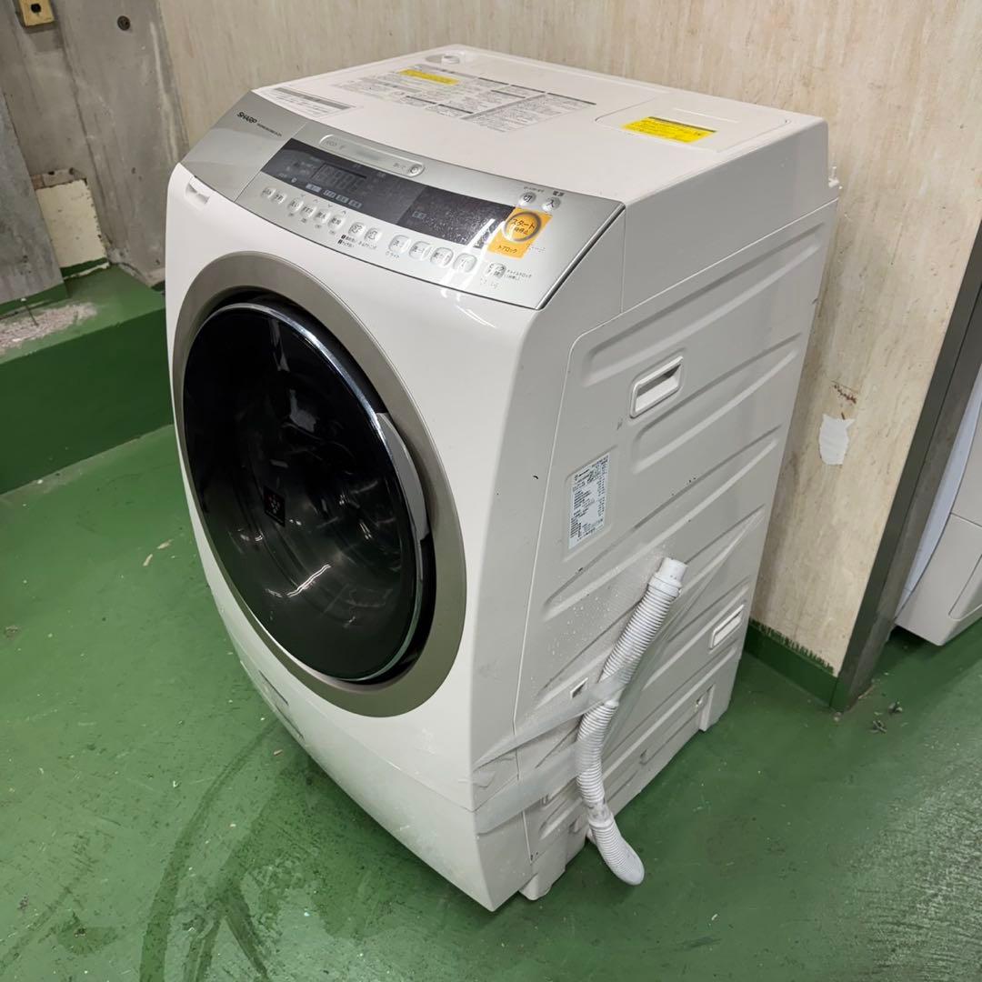 180 関東配送　ドラム式洗濯機　容量10キロ　乾燥6キロ　半年保証込　大人気