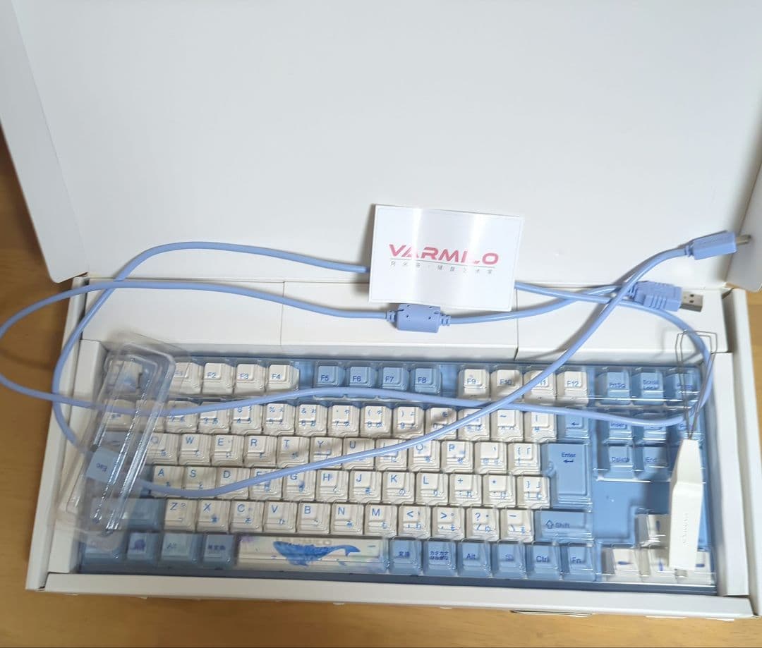 Varmilo メカニカルキーボード TKL 日本語配列　静音デイジー軸