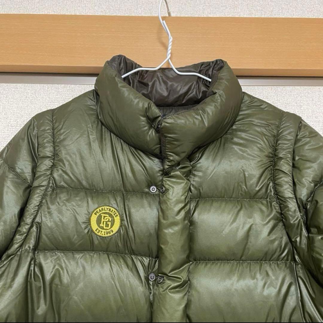 ⛳️美品 パーリーゲイツ 2way ダウンジャケット カーキ サイズ1⛳️