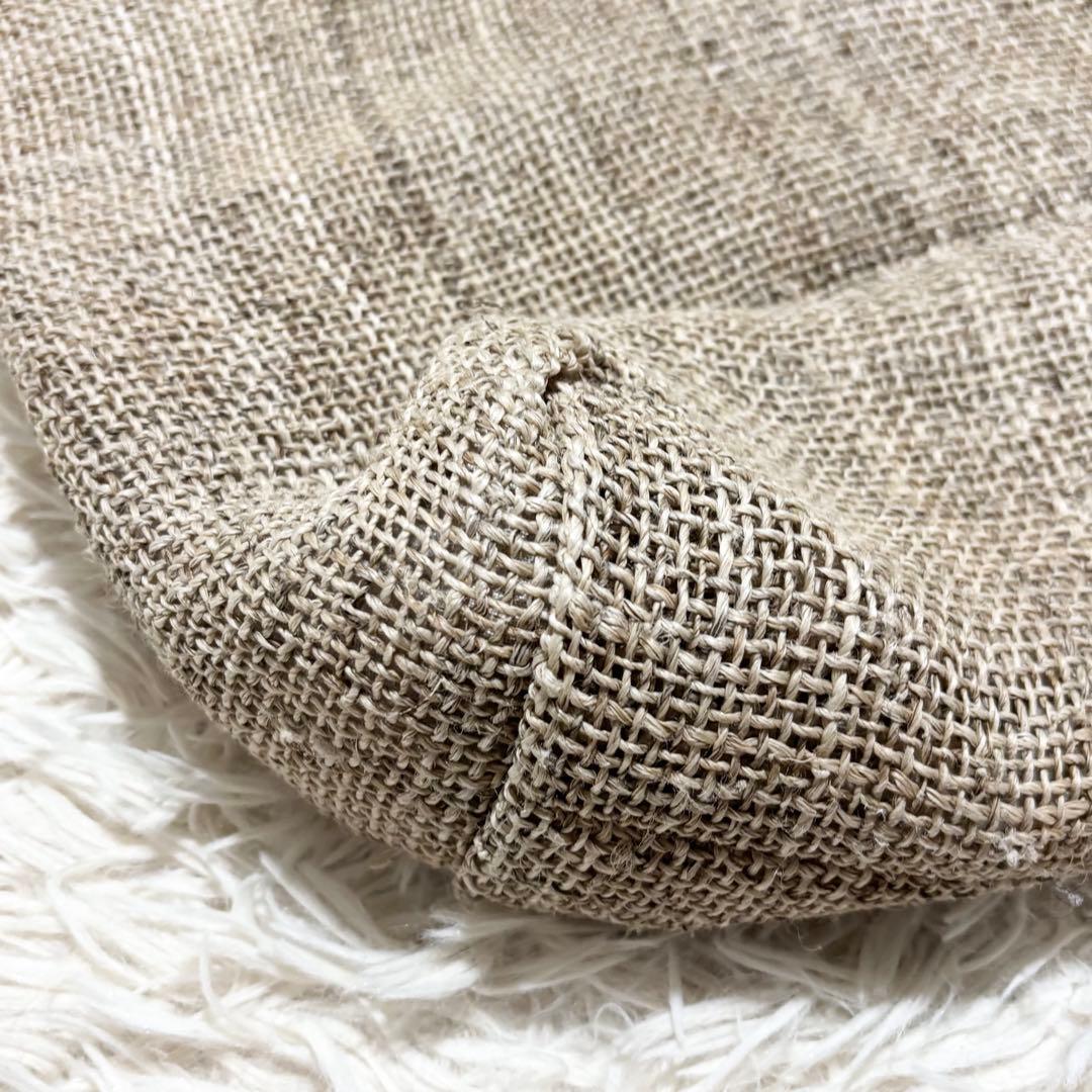 中川政七商店 手織り麻太糸のバッグ 大サイズ ソフトカゴ風 トート