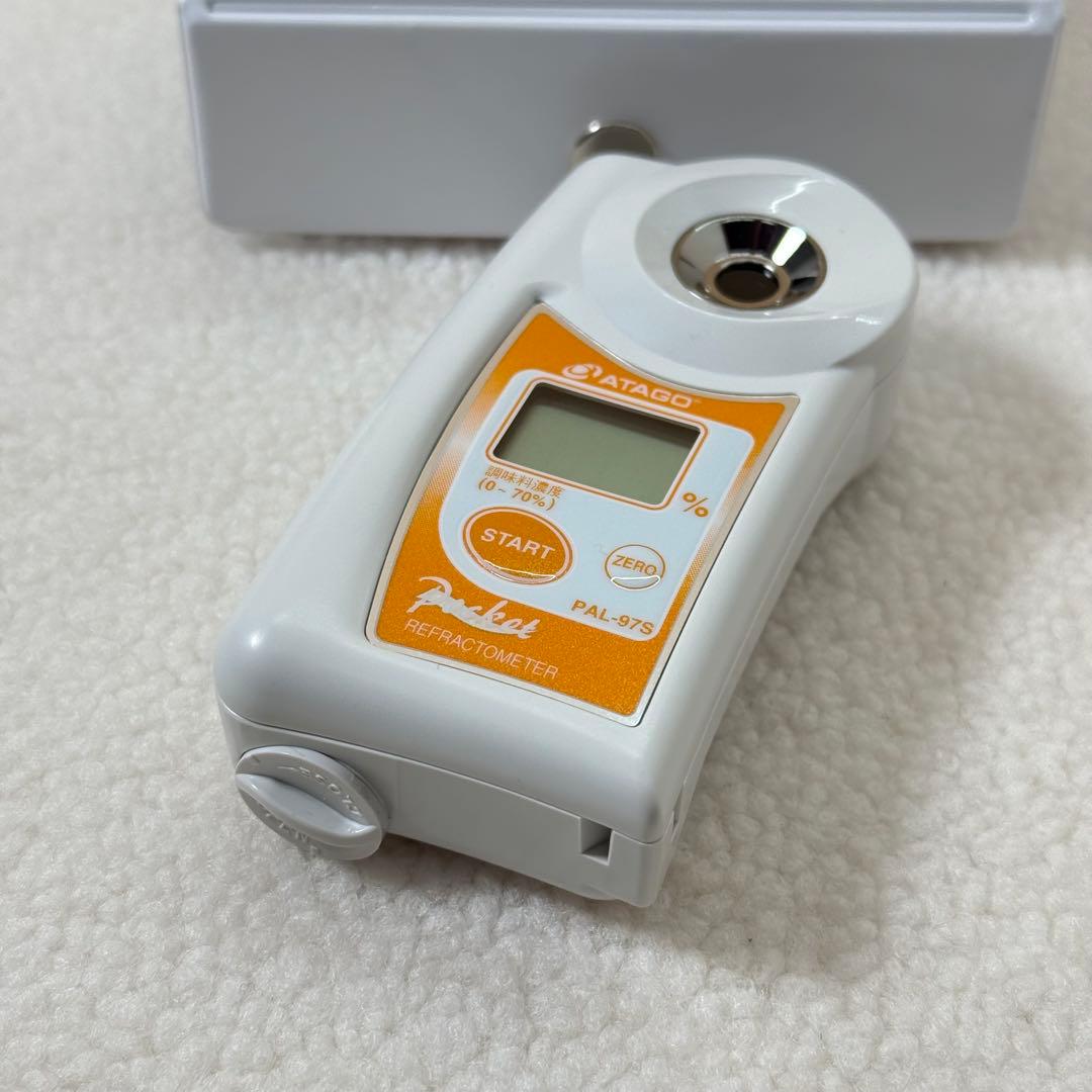 Atago アタゴ　ポケット調味料濃度計　濃度計 PAL-97s　説明書付