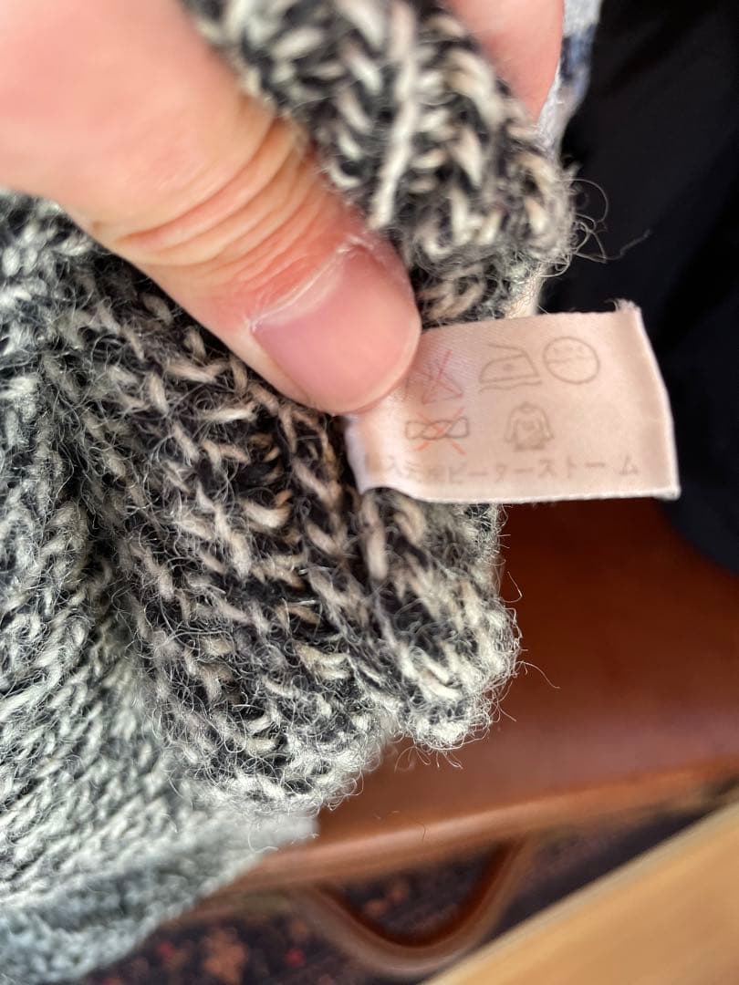 Peter Storm ウール クルーネックセーター 英国製 L