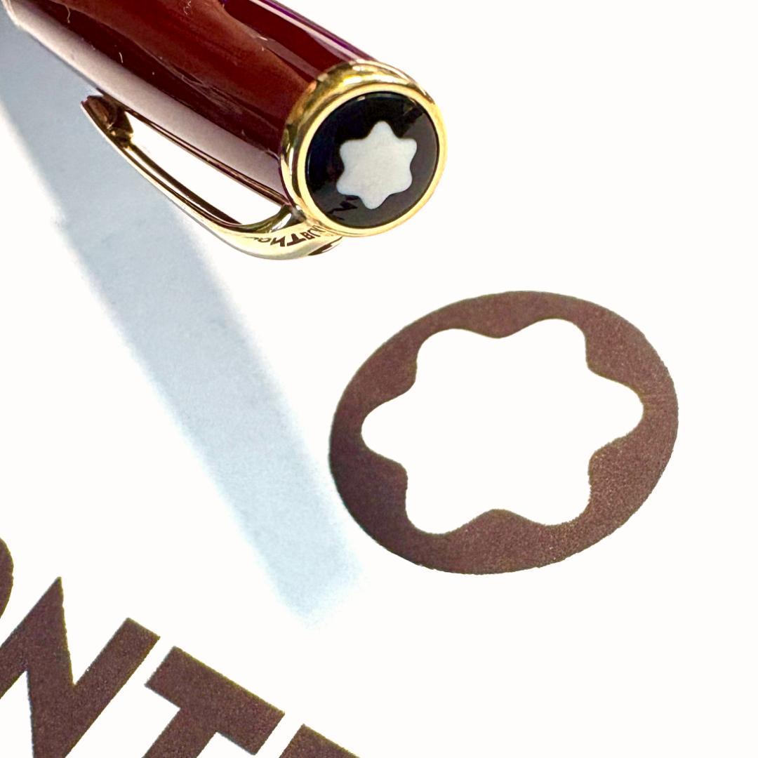 270.モンブラン　GENERATION ローラーボール　バーガンディ色　美品