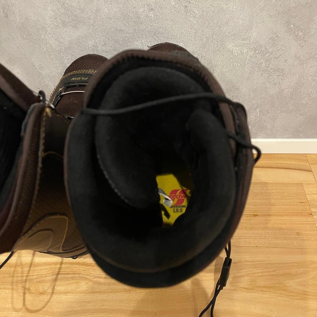 FLOW フロー ZONE BOA スノーボード ブーツ 25cm ブラウン