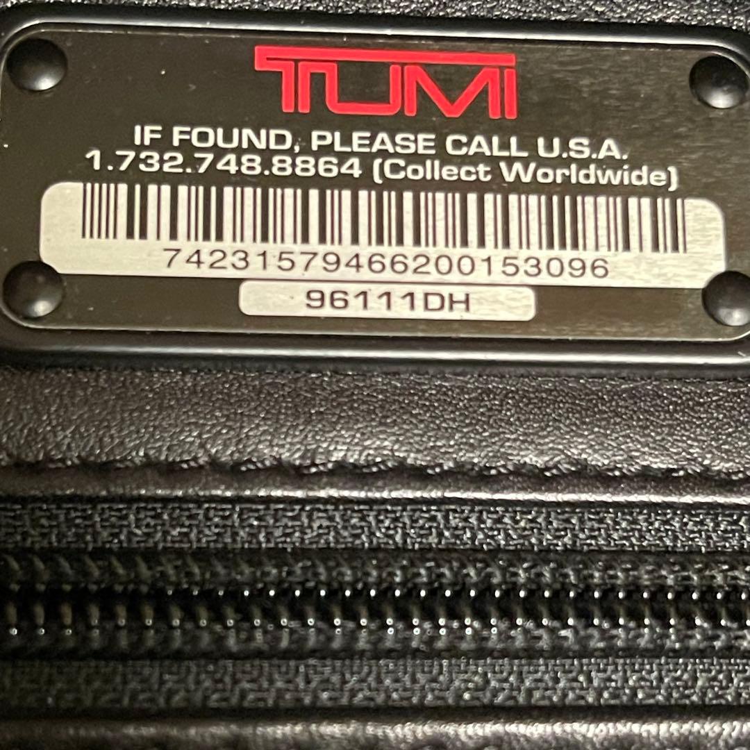 美品 TUMI トゥミ 96111DH 本革 ２WAY ビジネスバッグ 黒