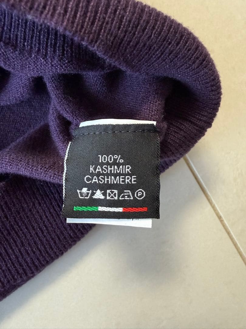 バフィー BAFY ／ カシミヤハイゲージモックネックニット