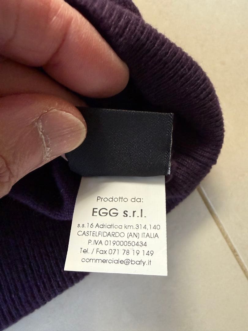 バフィー BAFY ／ カシミヤハイゲージモックネックニット