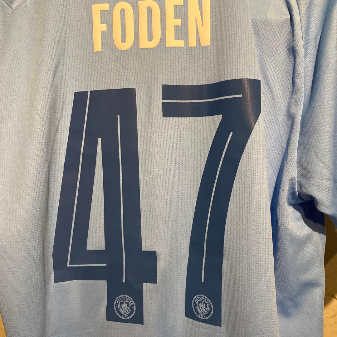 フォーデン　マンチェスター・シティ　23/24　ホーム　CL仕様