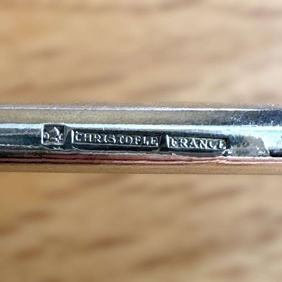 美品 クリストフル ブール ナイフレスト ４客セット カトラリー 箸置き