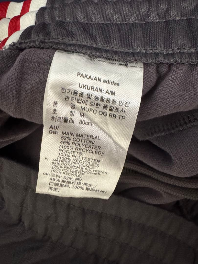 adidas マンチェスター・ユナイテッド ジャージセットアップ M