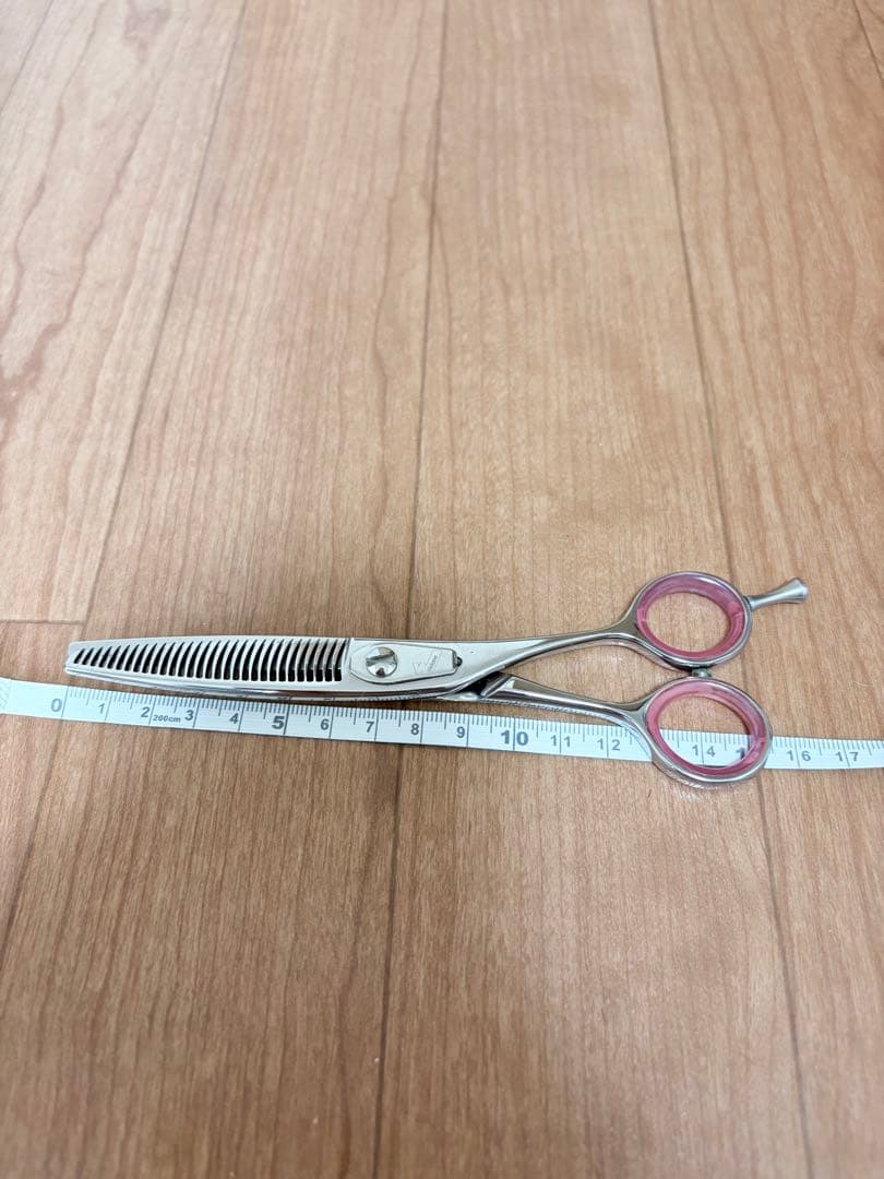 ステンレス製 スキバサミ 細目