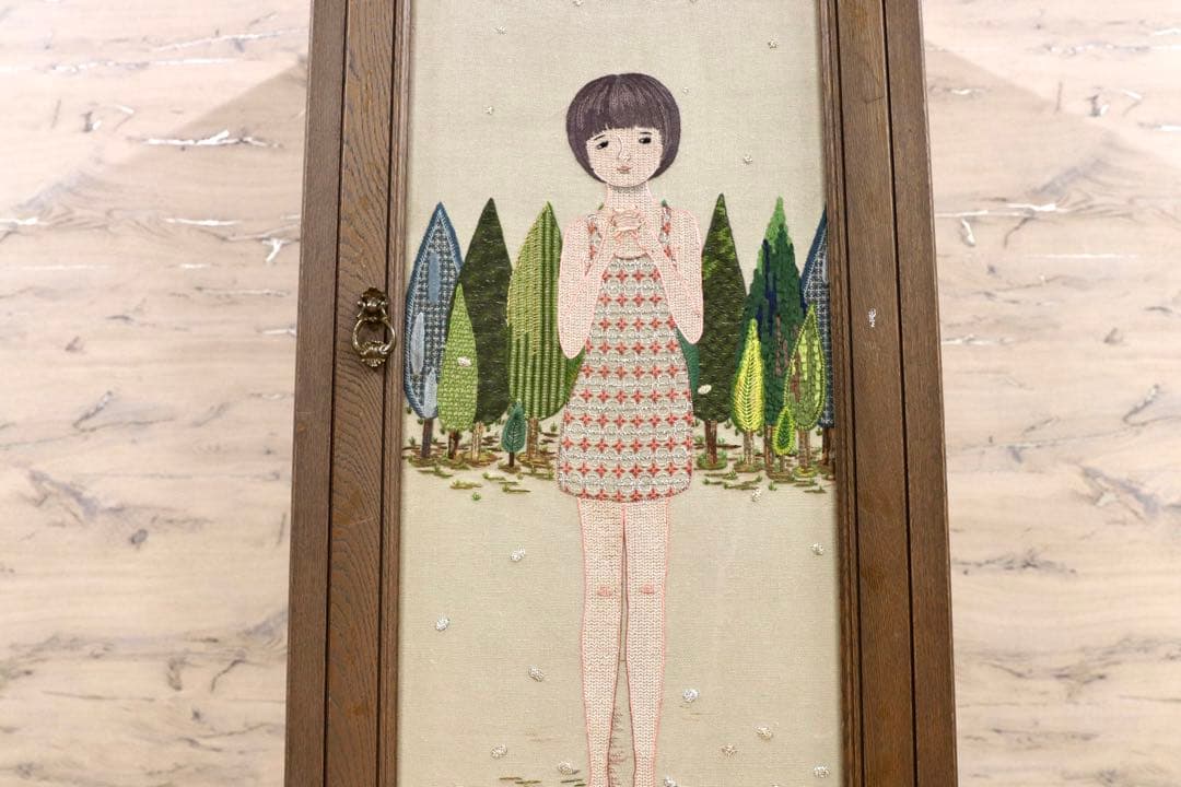 GMGH172○神戸家具 洋家具 一枚戸 洋タンス 洋服箪笥 チェスト 飯田喜久