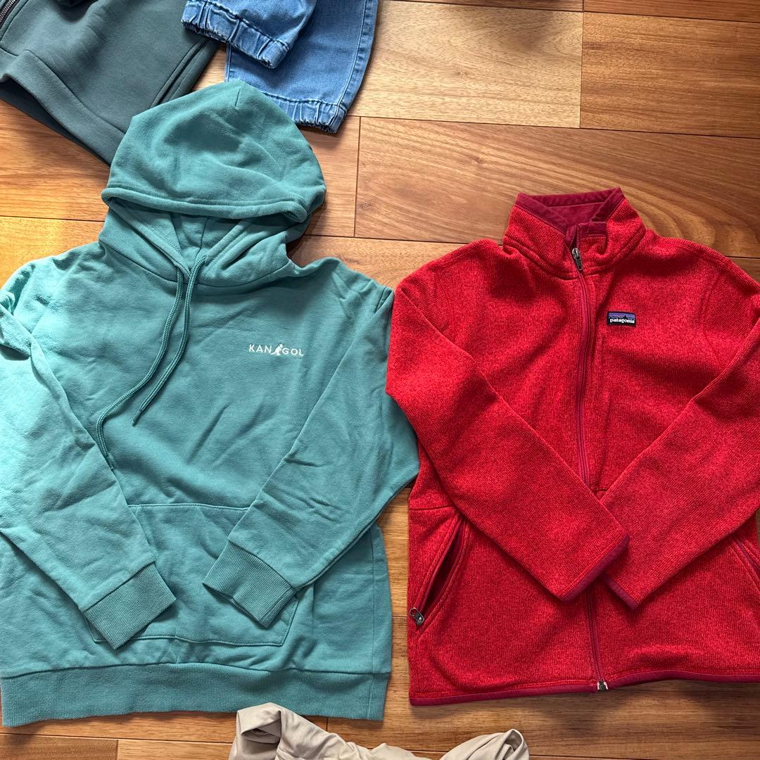 男の子まとめ売り 150 パンツ パーカー パタゴニアあり160あり