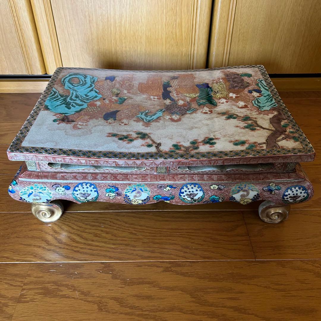 テーブル 座卓 ちゃぶ台 中国美術 雑貨 インテリア 陶器 骨董品 アンティーク