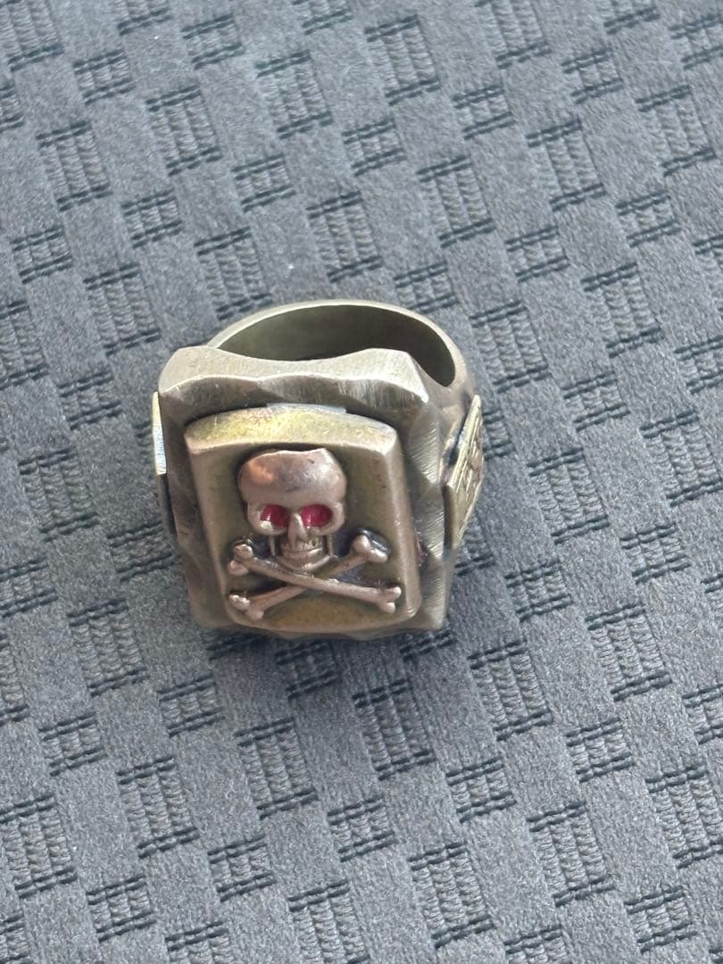 本日限定価格！　40〜50s！　メキシカンリング　スカル