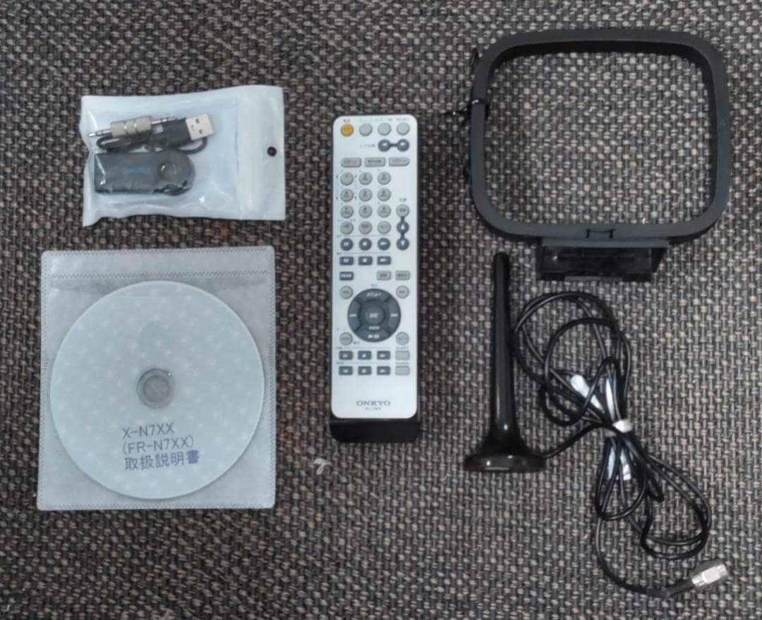 ONKYO X-N7XX CD/MD/USB コンポ 動作良好・美品　BT対応