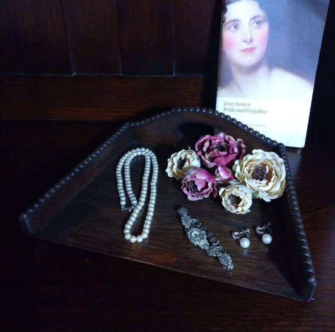 イギリスアンティーク ちりとり ダストパン 木製1920年代 インテリア雑貨