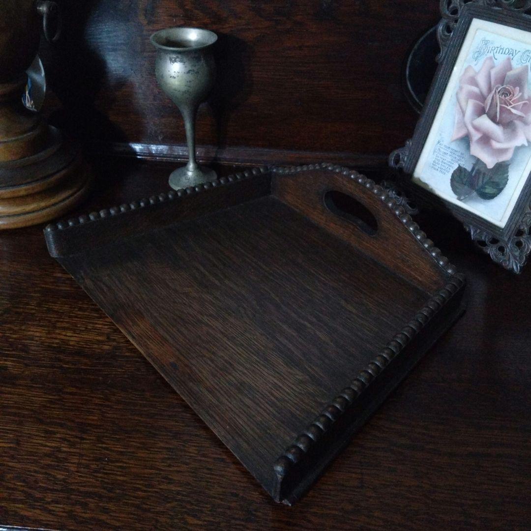 イギリスアンティーク ちりとり ダストパン 木製1920年代 インテリア雑貨