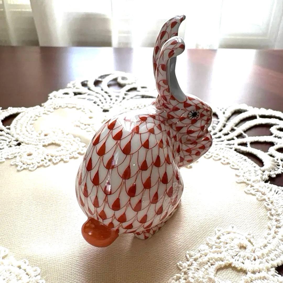 HEREND ヘレンド　フィギュリン　うさぎ　干支