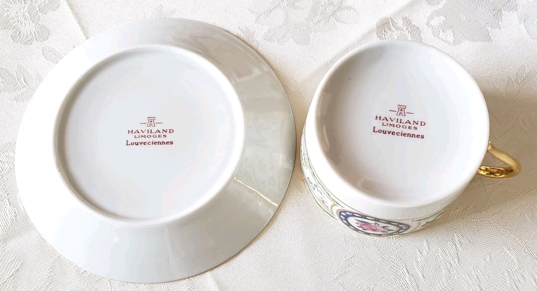 リモージュ ⑩ アビランド ルーブシエンヌ カップ ティーカップ