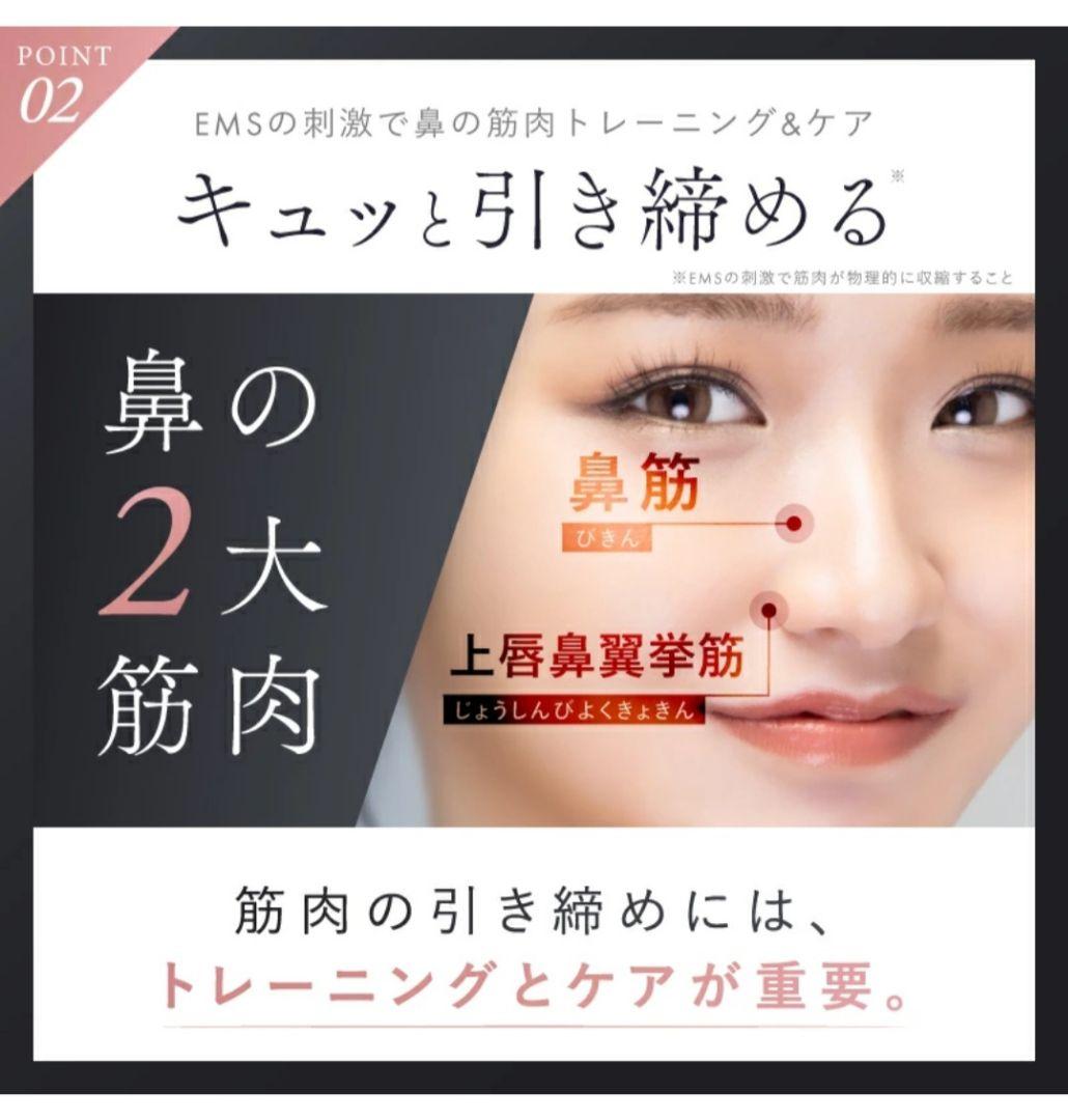 NIPLUX Q Nose EMS美顔器 キュノーズ ニプラックス