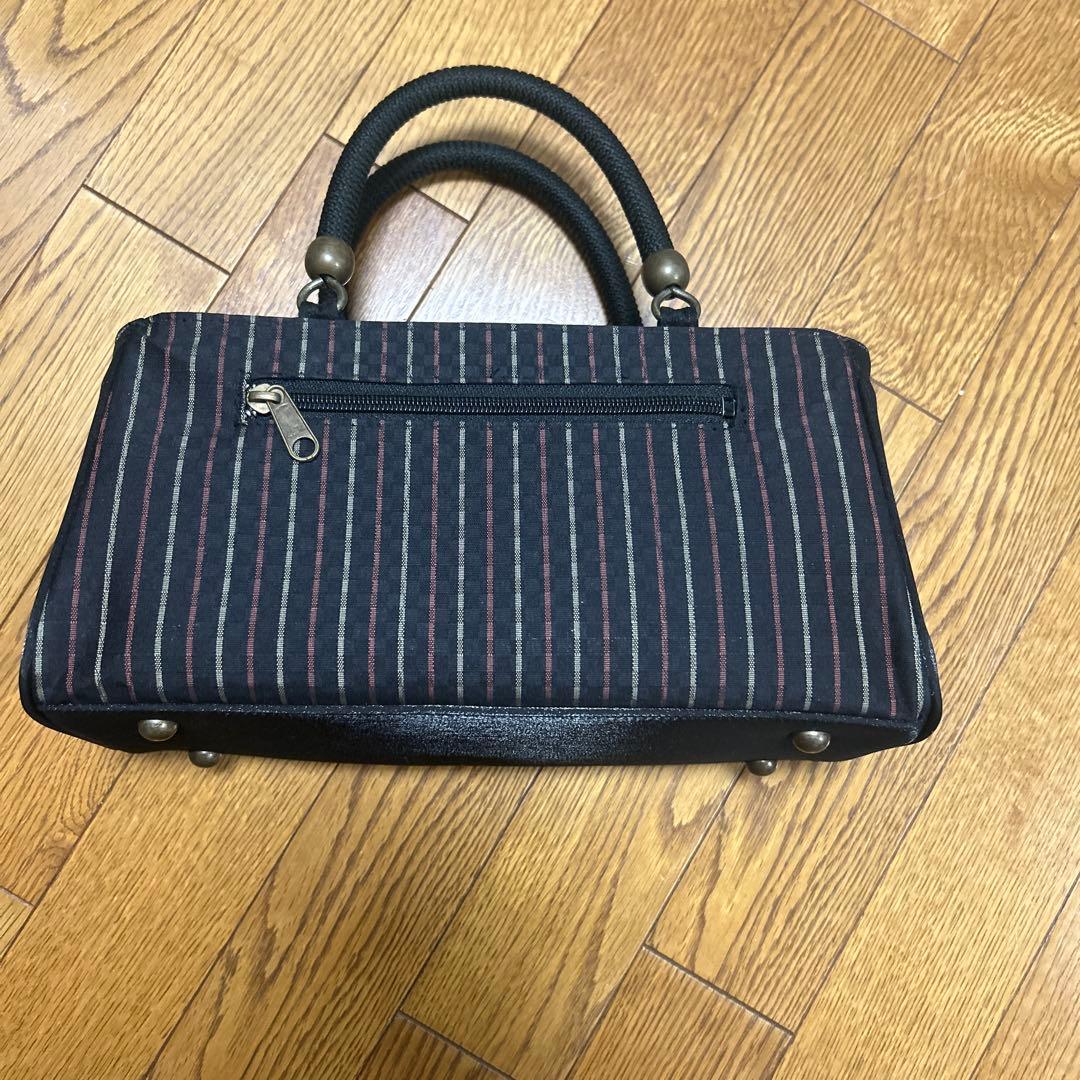 本場筑前博多織 和装バッグ 利休 正絹 高級博多織 和装用品 美品