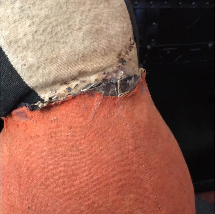 20's？アンティークドール　ドッグドール  ビンテーぬいぐるみ