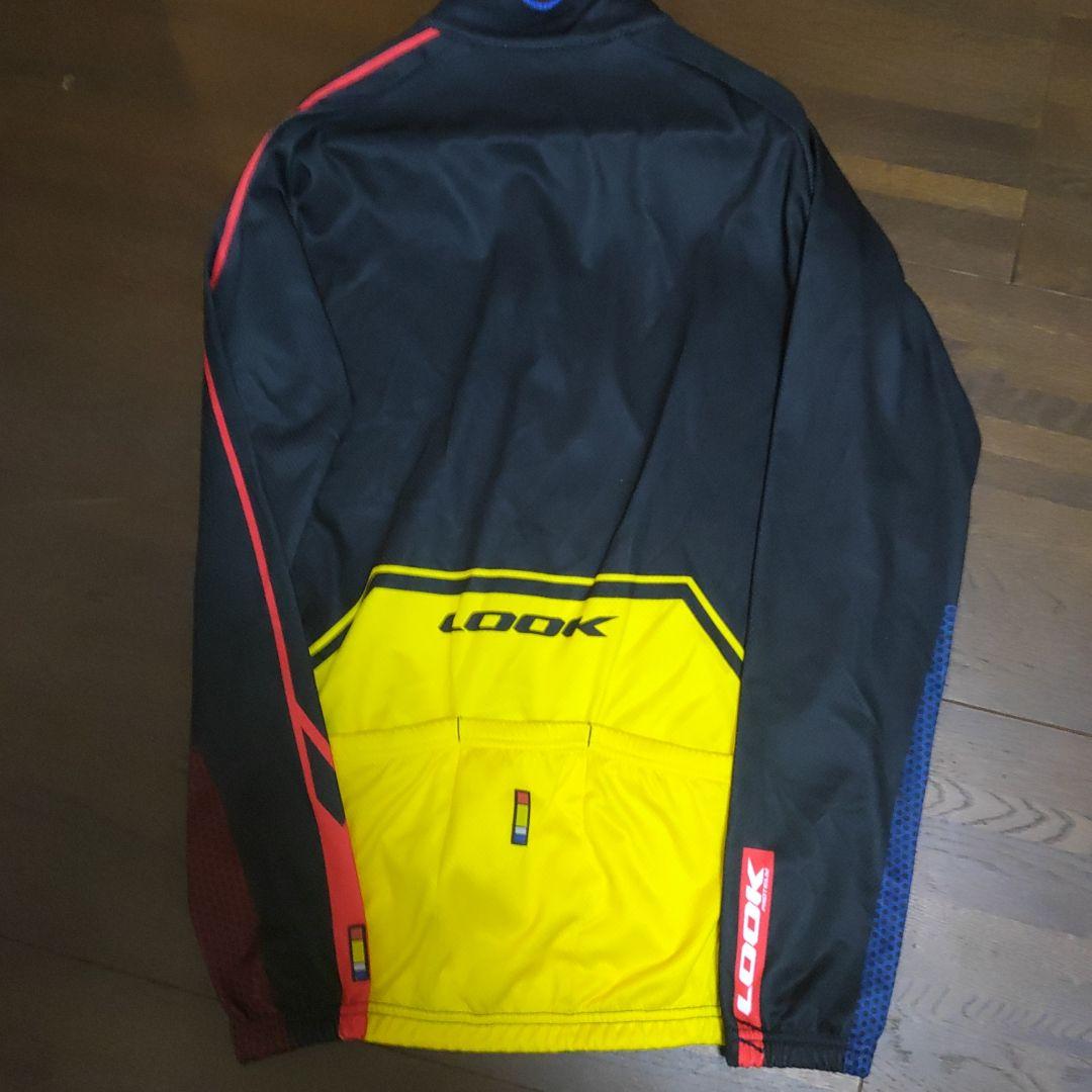 LOOK サイクルジャージ 長袖裏起毛 L