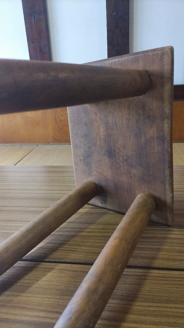 木製スツール　インテリアに