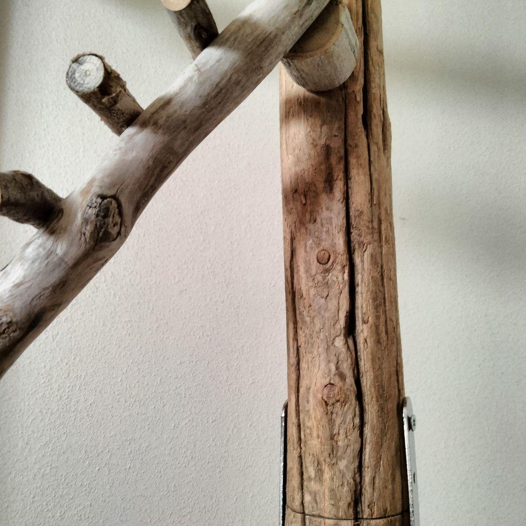 バードアスレチックジム大型 ㊵ 天然木 自然木 流木 止まり木 インコ おもちゃ