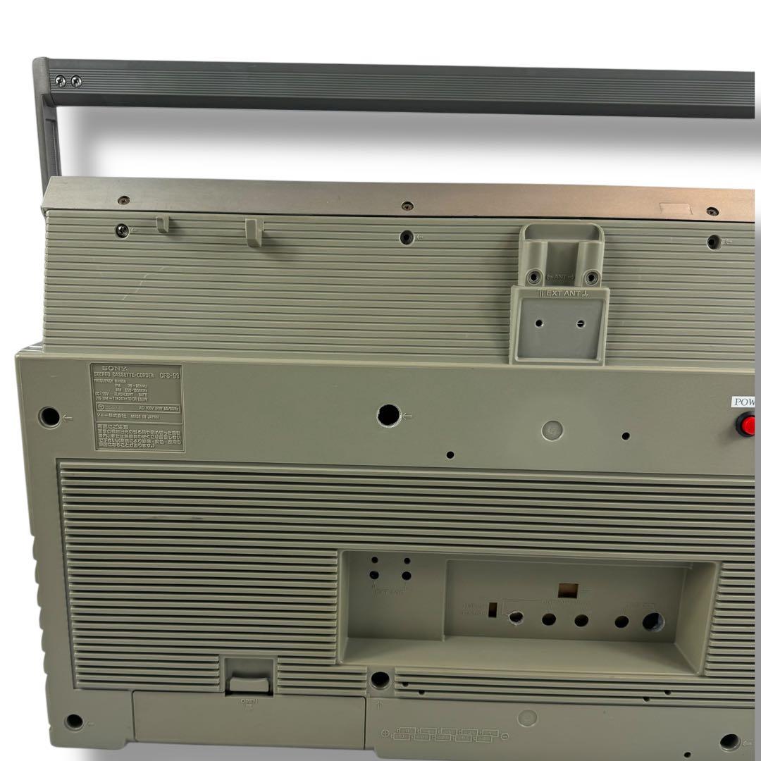 【訳あり】SONY ソニー CFS-99 Bluetoothスピーカー レトロ