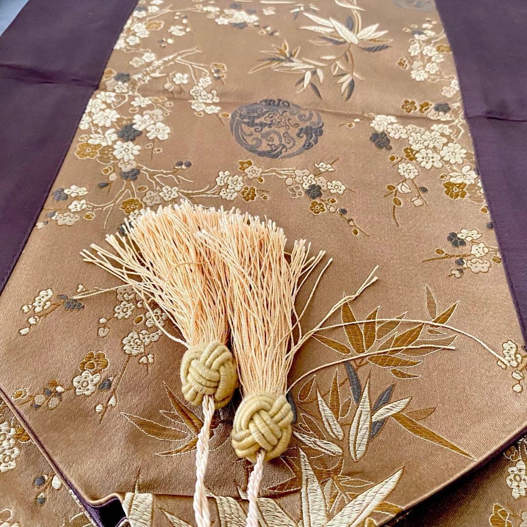 ラインナー★テーブルクロス★敷物★帯 #インテリア #ディスプレイ★フリンジ