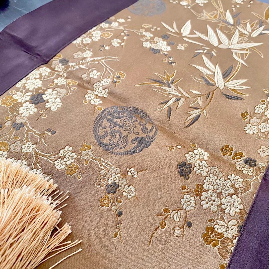 ラインナー★テーブルクロス★敷物★帯 #インテリア #ディスプレイ★フリンジ