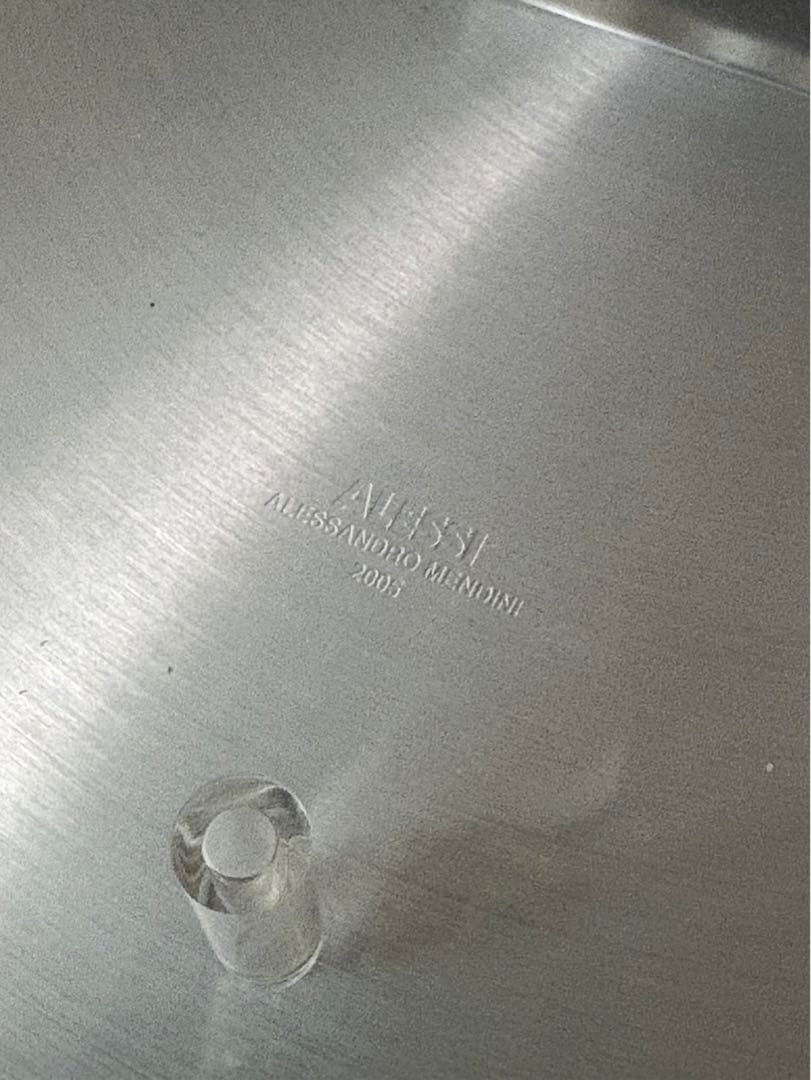 ALESSI アレッシィ掛時計 シルバー