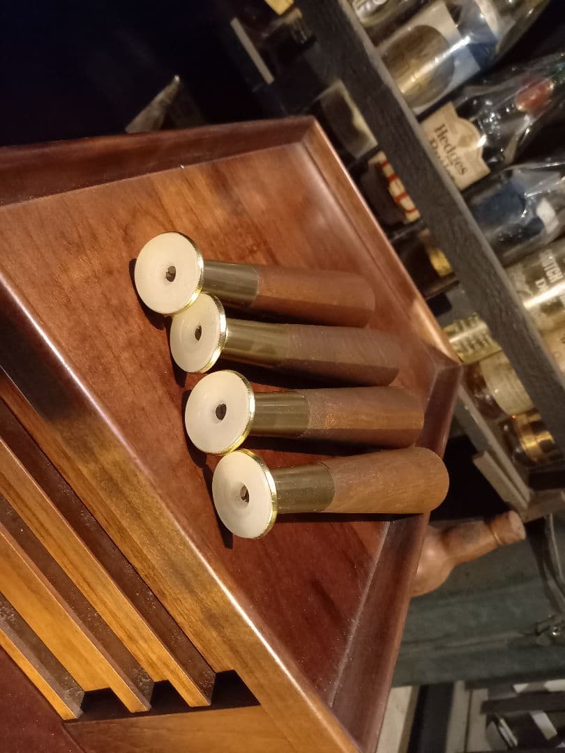 チャルメラ　様売約済　スペースエイジ　フレーク　デザイン　赤　サイド　テーブル